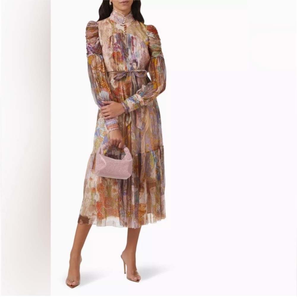 ZIMMERMANN KALEIDOSCOPE LUREX GOWN - SIZE 2